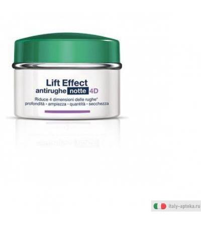 lift effect antirughe notte 4d trattamento di somatoline cosmetic che