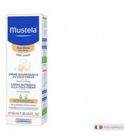 Mustela Cold Cream Crema nutriente Viso pelle Secca 40 ml