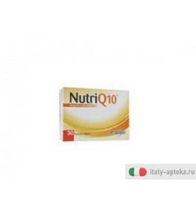 nutriq10 integratore alimentare a base di coenzima q10 con semi di lino e