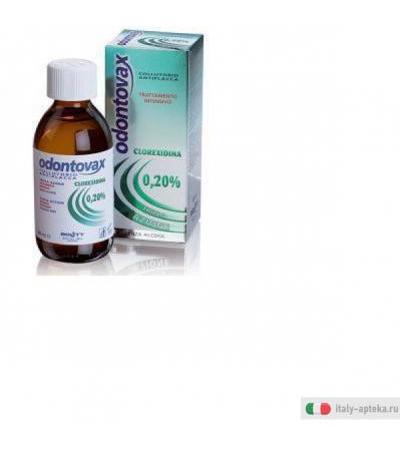 Odontovax Collutorio Clorexidina 0,20% Antiplacca 200 ml