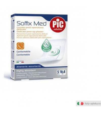 Pic Solution Soffix Med 10x8 5 Cerotti antibatterico