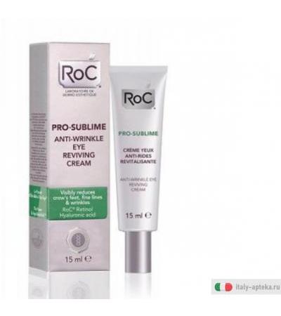 Roc Pro Sublime Antirughe Rivitalizzante Occhi Crema fluida 15ml