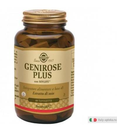 Solgar Genirose Plus Disturbi della Menopausa 60 Tavolette