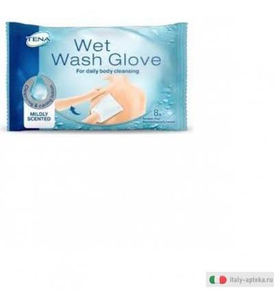 tena wet wash glove