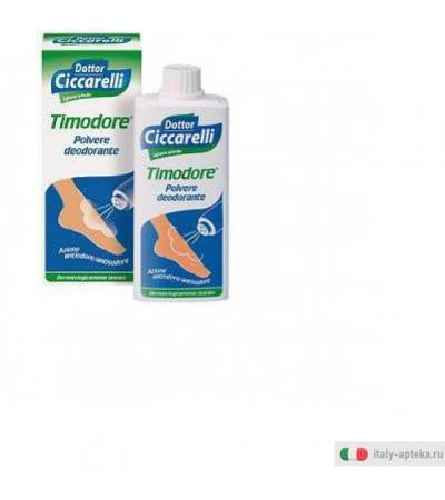Timodore polvere Deodorante antitraspirante piedi 250g