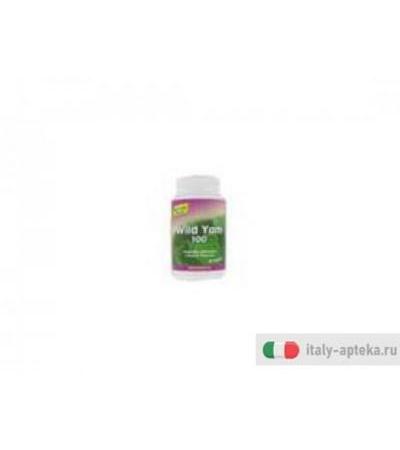 Wild Yam 100 con Dioscorrea Villosa - 80 Capsule Vegetali