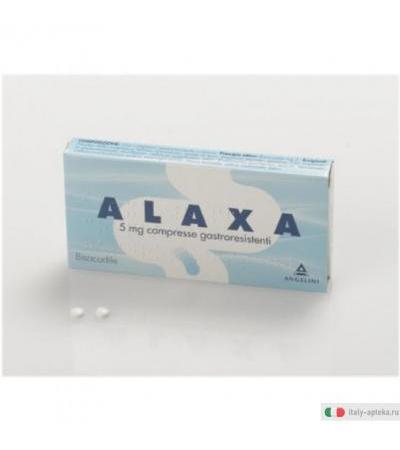 Alaxa 20 compresse Gastroresistenti 5mg