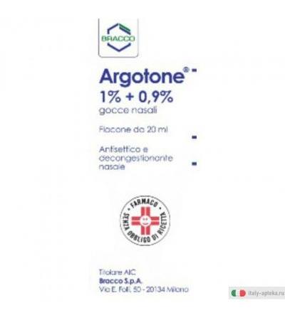 Argotone gocce Rinologiche 20ml