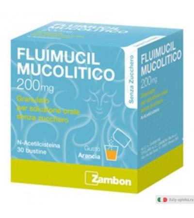 Fluimucil Mucos 30bs S/z 200m