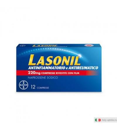Lasonil Antinfiammatorio 12cpr Riv 220mg