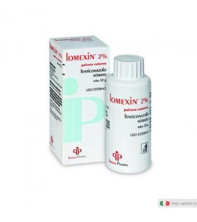 Lomexin polvere Cutanea 50g 2%
