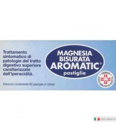 Magnesia Bisurata Aromatic 80 pastiglie