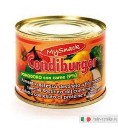 My Snack Condiburger Pom+carne
