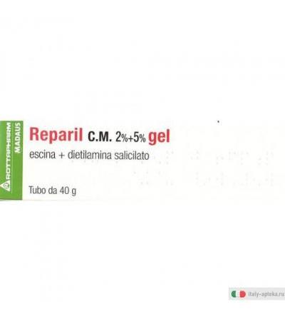 Reparil Gel Cm40g 2%+5%