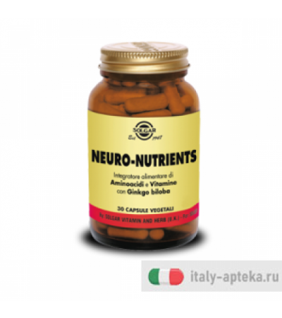 Solgar Neuro Nutrients 30 capsule vegetali