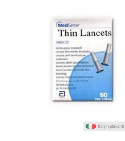 Thin Lancets 50 Lancette 28g50