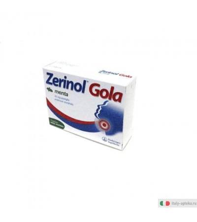 Zerinol Gola Menta 18 pastiglie 20mg