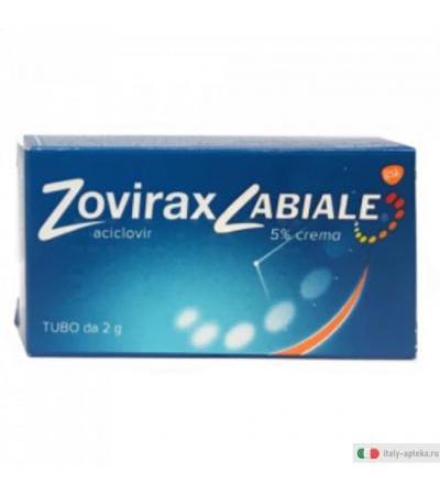 Zovirax labiale crema 2g 5%