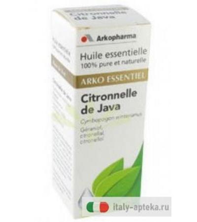 ARKO ESSENTIEL Citronella di Java 100% puro e naturale 10 ml
