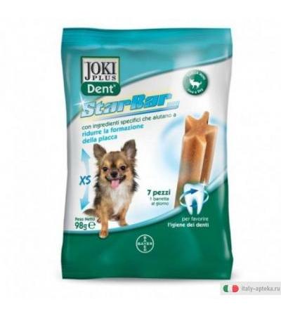 Bayer Joki Dent Star Bar per favorire l'igiene orale dei cani di taglia XS 98g