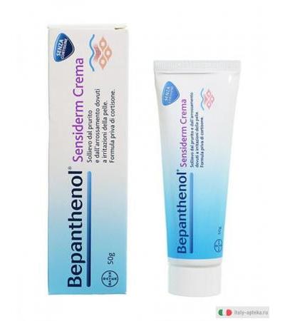 Bepanthenol Sensiderm Crema per pelle irritata senza cortisone 50g