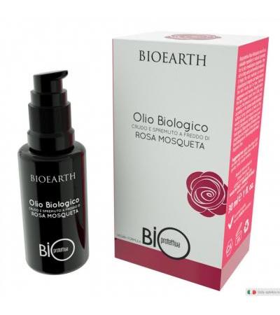 Bioearth Olio Biologico rosa mosqueta rivitalizzante per la pelle 30ml