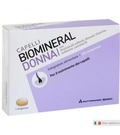 Biomineral Donna per capelli 30 compresse