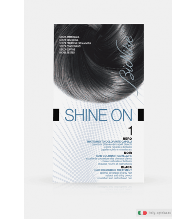 Bionike Shine On Trattamento colorante capelli 1 Nero