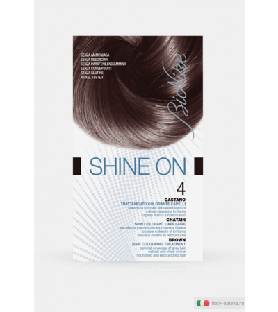 Bionike Shine On Trattamento colorante capelli 4 Castano