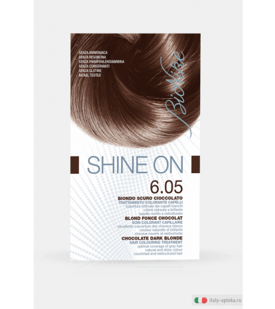 Bionike Shine On Trattamento colorante capelli 6.05 Biondo Scuro Cioccolato