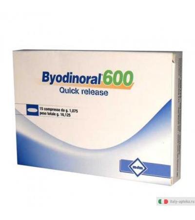 Byodinoral 600 15 compresse