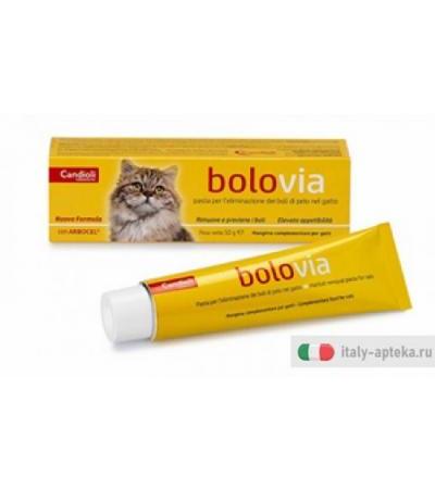 Candioli Bolo Via pasta eliminazione dei boli di pelo nei gatti 50g