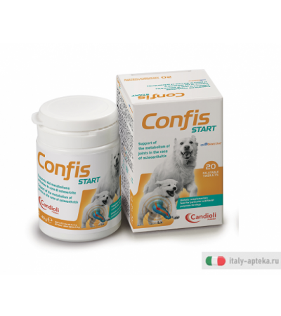 Candioli Confis Start mangime complementare in caso di osteoartrite 20 compresse