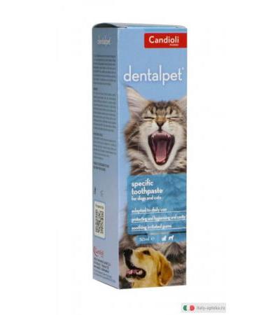 Dentalpet Dentifricio specifico per cani e gatti 50 ml