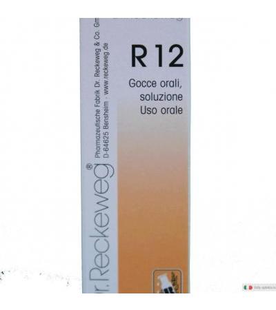 Dr. Reckeweg R12 gocce 22 ml medicinale omeopatico