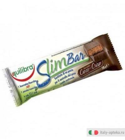 Equilibra Slim Bar Barretta al cioccolato 58g