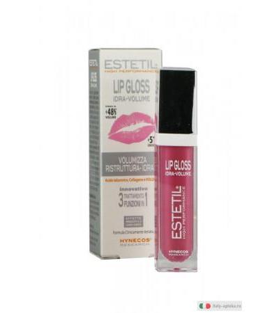Estetil Lip Gloss Idra-Volume 3in1 Colore 05 Berry Red
