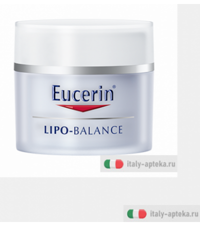 Eucerin Lipo-Balance Crema idratante viso pelle secca e sensibile 50ml