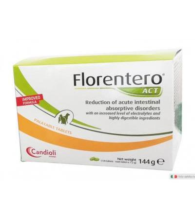 Florentero Act utile per il benessere intestinale di cani e gatti 120 compresse