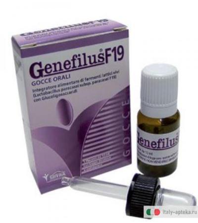Genefilus F19 fermenti lattici gocce 10ml
