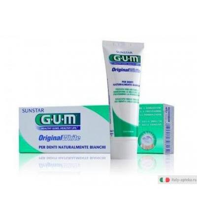 Gum Original White dentifricio 75ml
