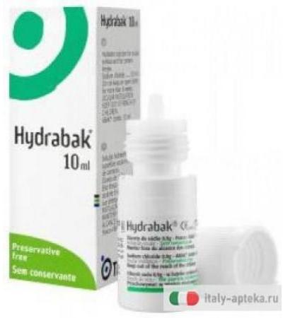 Hydrabak Soluzione idratante dell'occhio 10ml
