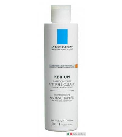 KERIUM ANTI-FORFORA shampoo crema per forfora secca 200 ml