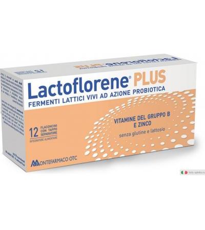 Lactoflorene Plus 12 flaconcini integratore di fermenti lattici vivi