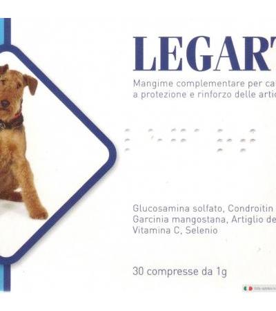 Legart utile nella protezione e buon funzionamento dell'apparato osteo-articolari di cani e gatti confezione da 30 compresse da 1 g