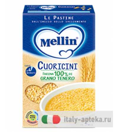 Mellin Cuoricini farina 100% di grano tenero 500g