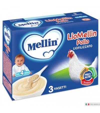 Mellin Liomellin Pollo Liofilizzato 3 vasetti