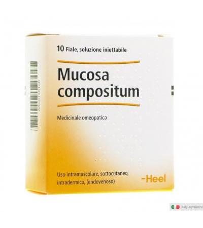 Mucosa compositum Medicinale omeopatico 10 fiale iniettabili