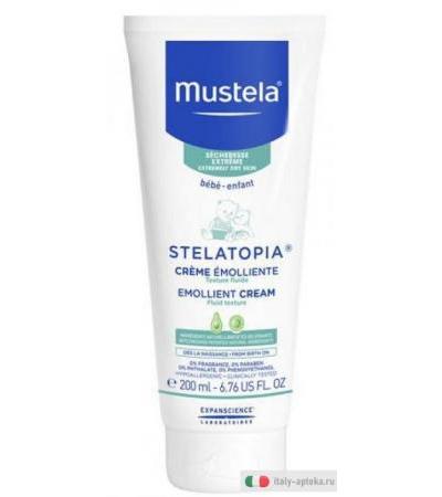 Mustela Stelatopia Crema Emolliente per pelle a tendenza atopica 200ml