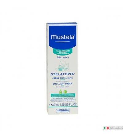 Mustela Stelatopia crema emolliente viso azione anti-rossore 40ml